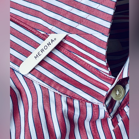 🌟FINAL PRICE🌟 MERONA Formal Shirt w/French Cuffs🎩 - Picture 5 of 6